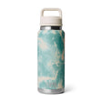 YETI Rambler 36oz (1065 ml) Bottle with Chug Cap Sea View-Royal Blue-Navy-Rescue Red-White - 53 Degrees North 
