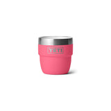 YETI Rambler 4 oz (144 ml) Stackable Espresso Cup - 2 Pack Navy-Tropical Pink-White-Wild Vine Red-Rescue Red - 53 Degrees North 