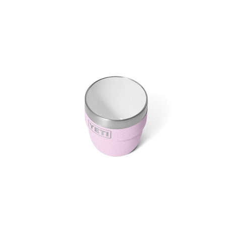 YETI Rambler 4 oz (144 ml) Stackable Espresso Cup - 2 Pack Cherry Blossom-Navy-Tropical Pink-White-Rescue Red - 53 Degrees North 