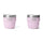 YETI Rambler 4 oz (144 ml) Stackable Espresso Cup - 2 Pack Cherry Blossom-Navy-Tropical Pink-White-Rescue Red - 53 Degrees North 