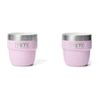 YETI Rambler 4 oz (144 ml) Stackable Espresso Cup - 2 Pack Cherry Blossom-Navy-Tropical Pink-White-Rescue Red - 53 Degrees North 