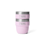 YETI Rambler 4 oz (144 ml) Stackable Espresso Cup - 2 Pack Cherry Blossom-Navy-Tropical Pink-White-Rescue Red - 53 Degrees North 