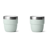 YETI Rambler 4 oz (144 ml) Stackable Espresso Cup - 2 Pack Navy-Tropical Pink-White-Wild Vine Red-Rescue Red - 53 Degrees North 
