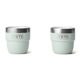 YETI Rambler 4 oz (144 ml) Stackable Espresso Cup - 2 Pack Navy-Tropical Pink-White-Wild Vine Red-Rescue Red - 53 Degrees North 