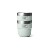 YETI Rambler 4 oz (144 ml) Stackable Espresso Cup - 2 Pack Navy-Tropical Pink-White-Wild Vine Red-Rescue Red - 53 Degrees North 