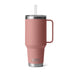 YETI Rambler 42oz (1242 ml) Straw Mug Black Forest Green-Tropical Pink-Big Sky Blue-Moonstone/Red Quartz-Sandstone Pink - 53 Degrees North 