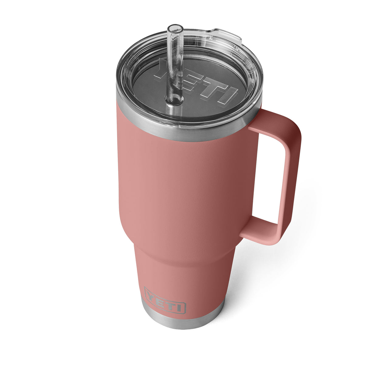 YETI Rambler 42oz (1242 ml) Straw Mug Black Forest Green-Tropical Pink-Big Sky Blue-Moonstone/Red Quartz-Sandstone Pink - 53 Degrees North 