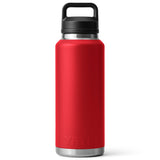 YETI Rambler 46 oz (1.4 L) Bottle with Chug Cap Ridgeline-Rescue Red-Navy - 53 Degrees North 