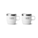 YETI Rambler 6 oz (177 ml) Stackable Espresso Mug - 2 Pack Ridgeline-Navy-White-Cherry Blossom - 53 Degrees North 