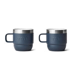 YETI Rambler 6 oz (177 ml) Stackable Espresso Mug - 2 Pack Ridgeline-Navy-White-Cherry Blossom - 53 Degrees North 