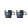 YETI Rambler 6 oz (177 ml) Stackable Espresso Mug - 2 Pack Ridgeline-Navy-White-Cherry Blossom - 53 Degrees North 