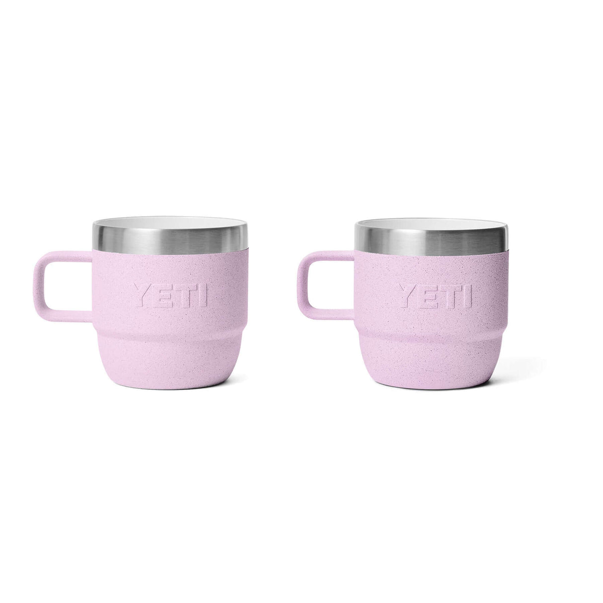 YETI Rambler 6 oz (177 ml) Stackable Espresso Mug - 2 Pack Ridgeline-Navy-White-Cherry Blossom - 53 Degrees North 