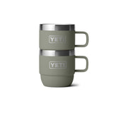 YETI Rambler 6 oz (177 ml) Stackable Espresso Mug - 2 Pack Pampa Green - 53 Degrees North