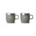 YETI Rambler 6 oz (177 ml) Stackable Espresso Mug - 2 Pack Pampa Green - 53 Degrees North