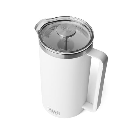 YETI Rambler 64oz (1.9 L) French Press Navy-White - 53 Degrees North 