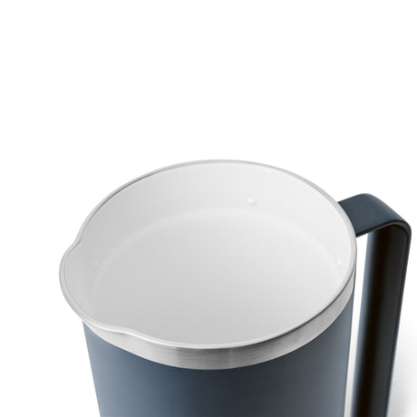 YETI Rambler 64oz (1.9 L) French Press Navy-White - 53 Degrees North 