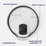 YETI Rambler 64oz (1.9 L) Pitcher Magslider Lid Clear - 53 Degrees North 
