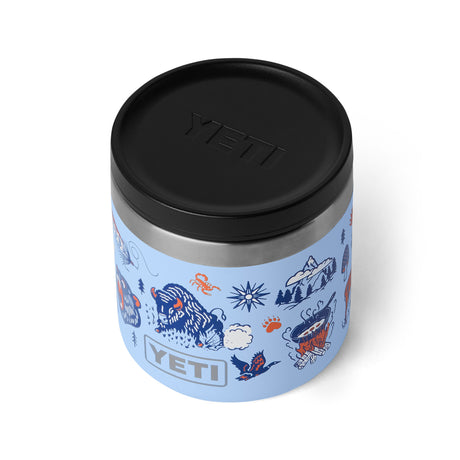 YETI Rambler 8 oz (237 ml) Food Jar Big Sky Summer Camp-Cape Taupe Summer Camp-Navy-Black-White - 53 Degrees North 
