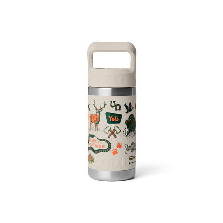 YETI Rambler Junior 12 oz (354 ml) Kids Bottle Big Sky Summer Camp-Cape Taupe Summer Camp-Sea View-Royal Blue-Navy - 53 Degrees North 