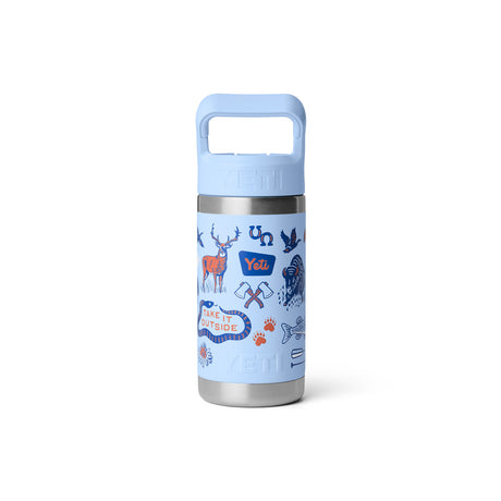 YETI Rambler Junior 12 oz (354 ml) Kids Bottle Big Sky Summer Camp-Cape Taupe Summer Camp-Sea View-Royal Blue-Navy - 53 Degrees North 