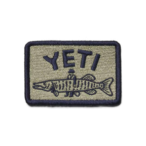 YETI Reelin Feelin Patch Green - 53 Degrees North 