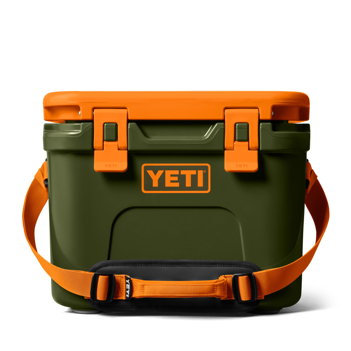 YETI Roadie 15 Hard Cooler Olive/King Crab Orange - 53 Degrees North
