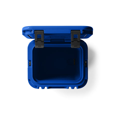 YETI Roadie 24 Cool Box Royal Blue-Rescue Red-Navy-King Crab Orange - 53 Degrees North 