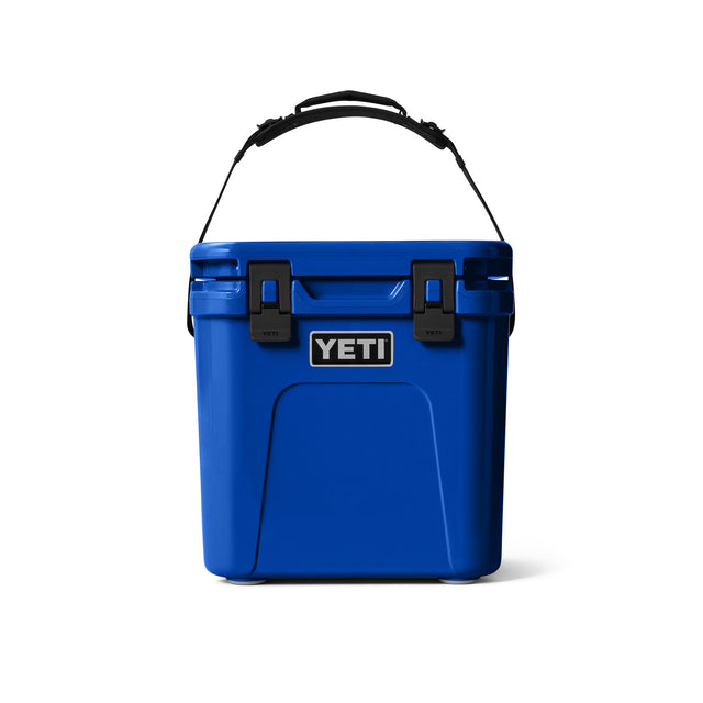 YETI Roadie 24 Cool Box Royal Blue-Rescue Red-Navy-King Crab Orange - 53 Degrees North 