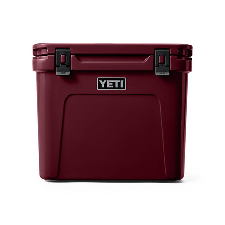 YETI Roadie 60 Wheeled Cool Box Navy-Wild Vine Red - 53 Degrees North 
