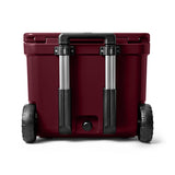 YETI Roadie 60 Wheeled Cool Box Navy-Wild Vine Red - 53 Degrees North 