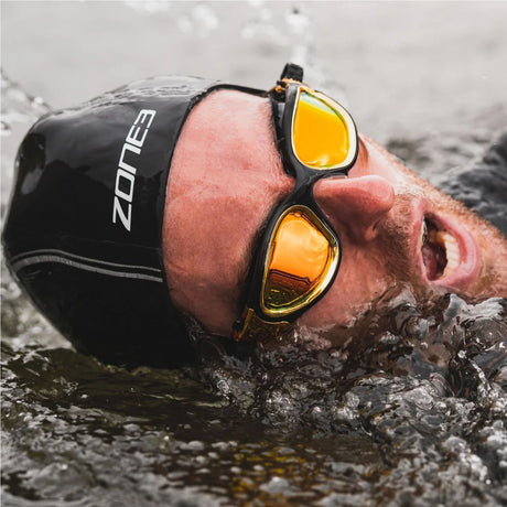 Zone3 Neoprene Heat Tech Swim Cap Black / Small-Black / Medium-Black / Large - 53 Degrees North 