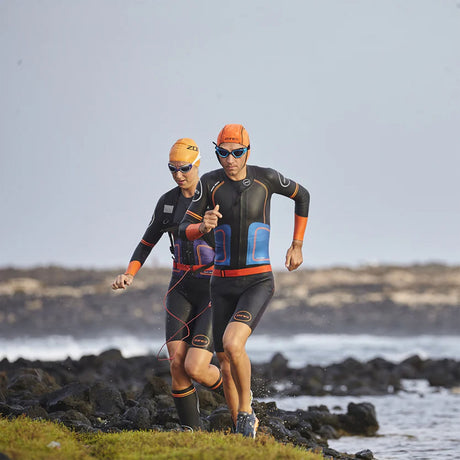 Zone3 Neoprene Swim Cap Orange / X-Small-Orange / Small-Orange / Medium-Orange / Large - 53 Degrees North 