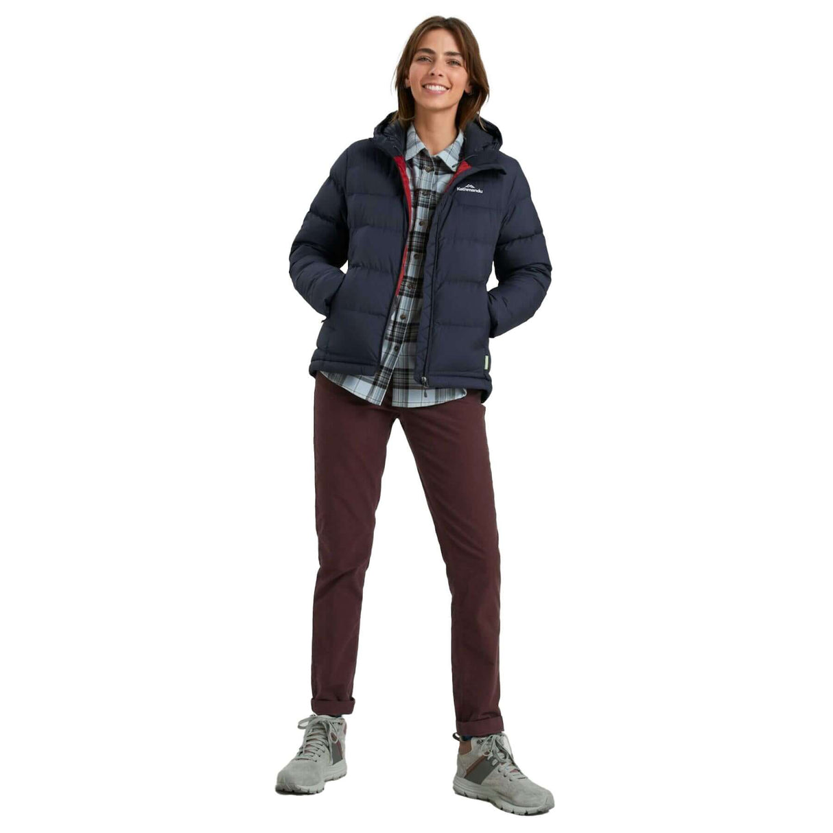 Kathmandu Women's Epiq Hooded Down Jacket Midnight Navy / X-Small-Midnight Navy / Small-Midnight Navy / Medium-Midnight Navy / Large-Midnight Navy / X-Large #- 53 Degrees North 