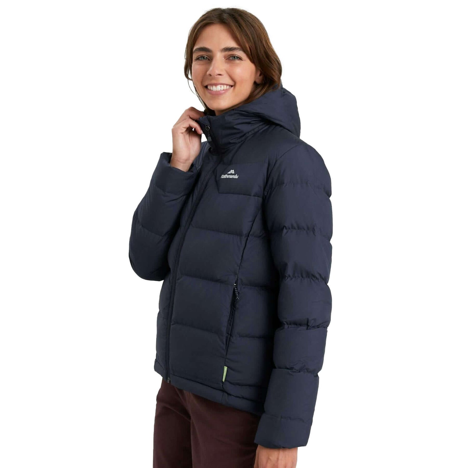Kathmandu Women's Epiq Hooded Down Jacket Midnight Navy / X-Small-Midnight Navy / Small-Midnight Navy / Medium-Midnight Navy / Large-Midnight Navy / X-Large #- 53 Degrees North 