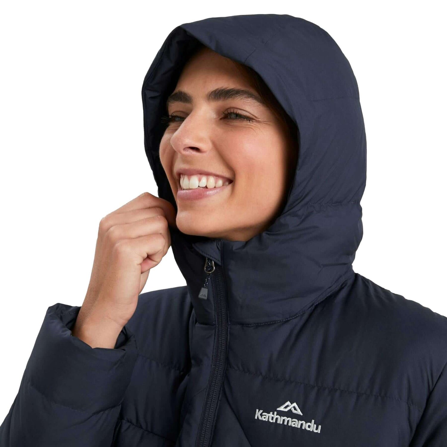 Kathmandu Women's Epiq Hooded Down Jacket Midnight Navy / X-Small-Midnight Navy / Small-Midnight Navy / Medium-Midnight Navy / Large-Midnight Navy / X-Large #- 53 Degrees North 