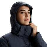 Kathmandu Women's Winterburn Longline Down Coat Taupe / X-Small-Taupe / Small-Taupe / Medium-Taupe / Large-Taupe / X-Large #- 53 Degrees North 