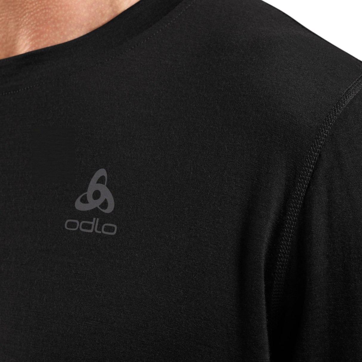Odlo Men's Merino 160 Baselayer Top Crew Neck Black / Small-Black / Medium-Black / Large-Black / X-Large-Black / XX-Large #- 53 Degrees North 
