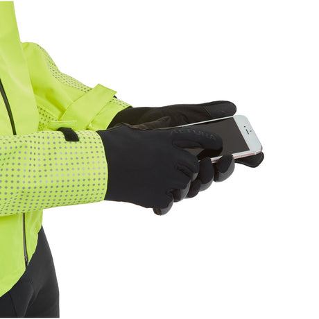 Altura NightVision Windproof Gloves Black touchscreen - 53 Degrees North