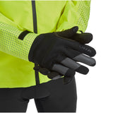 Altura NightVision Windproof Gloves Black worn - 53 Degrees North