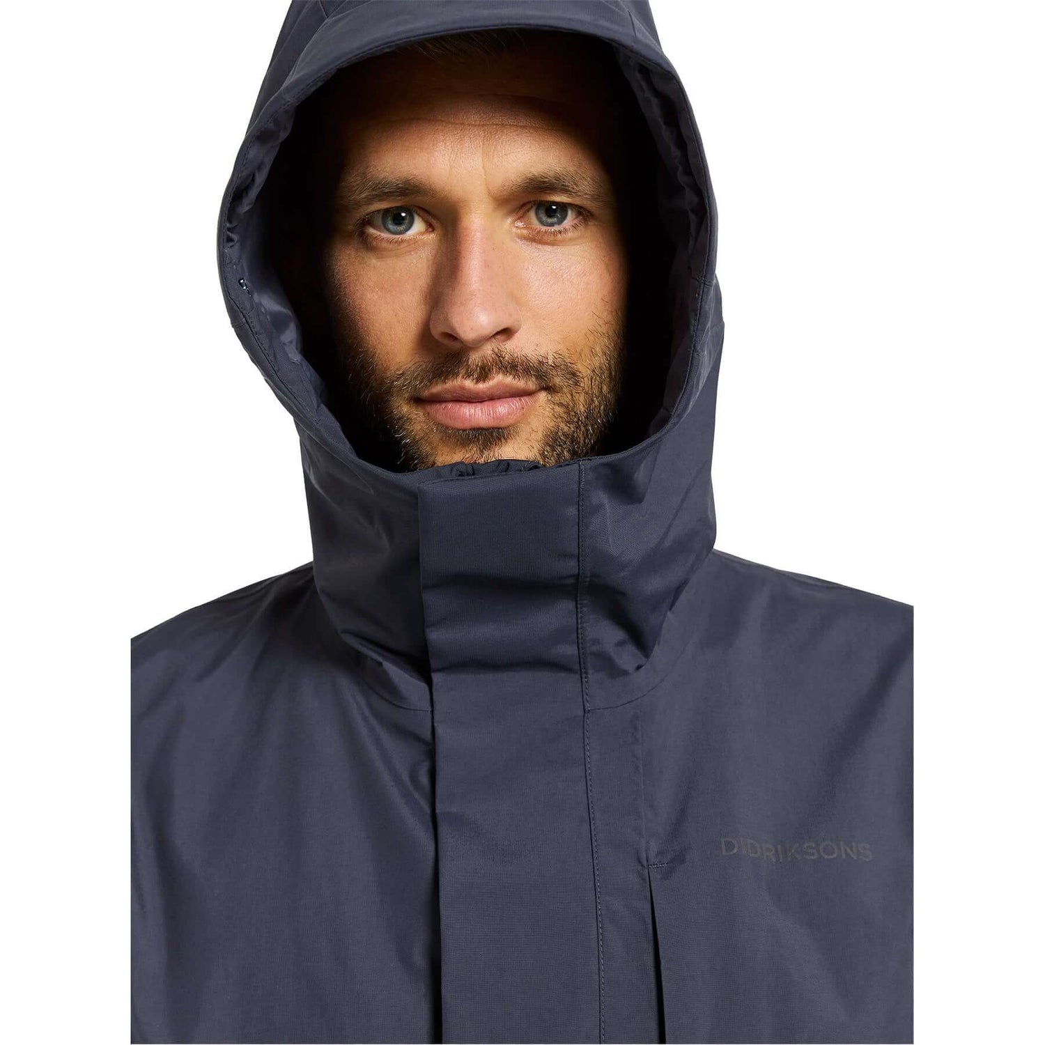 Didriksons Men's Waterproof Andreas Parka Black / Small-Black / Medium-Black / Large-Black / X-Large-Black / XX-Large #- 53 Degrees North 