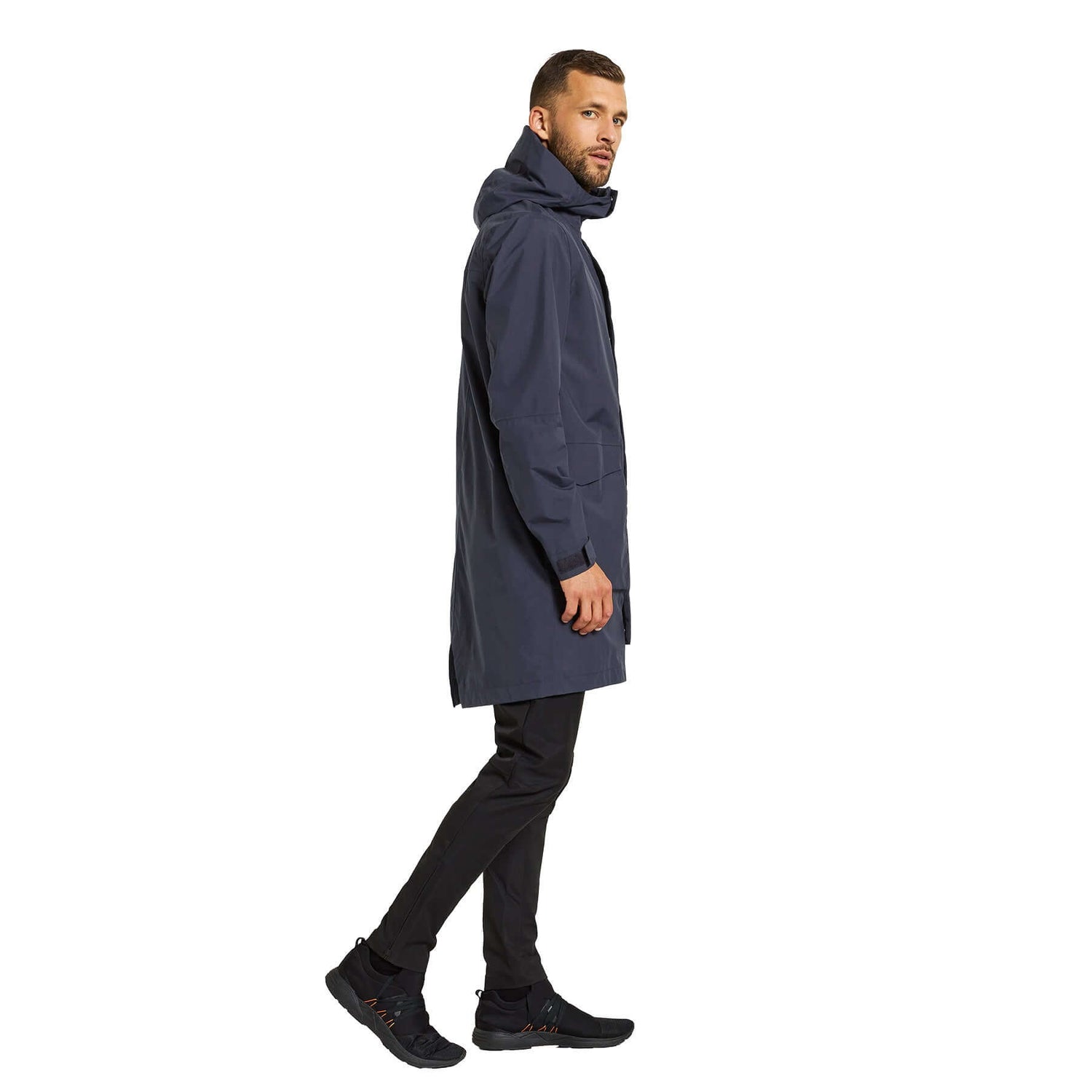 Didriksons Men's Waterproof Andreas Parka Black / Small-Black / Medium-Black / Large-Black / X-Large-Black / XX-Large #- 53 Degrees North 