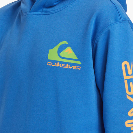 Quiksilver Boys' Omni Logo Hoodie Nebulas Blue / Age 7-8-Nebulas Blue / Age 9-10-Nebulas Blue / Age 11-12-Nebulas Blue / Age 13-14-Nebulas Blue / Age 15-16 #- 53 Degrees North 