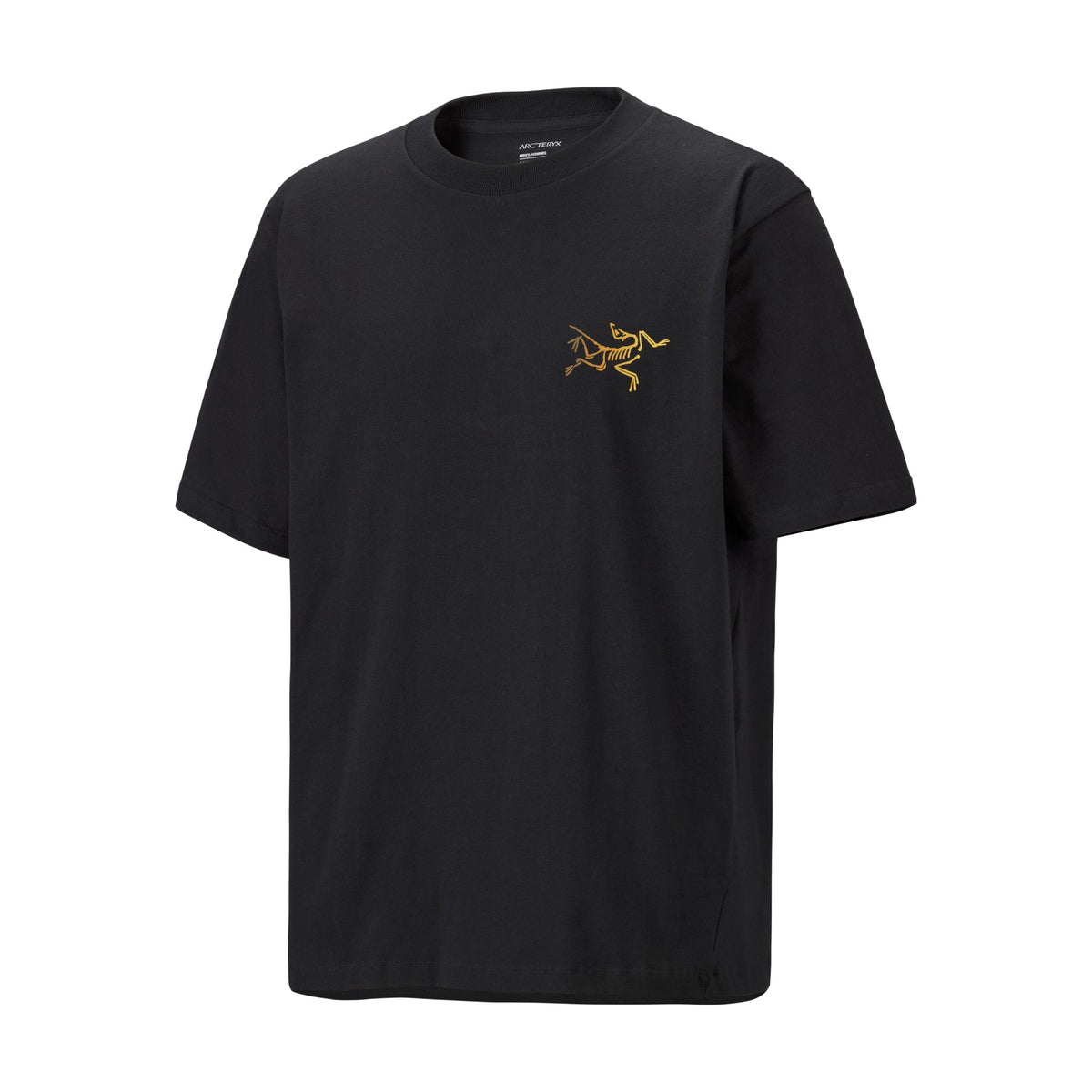 Arc'teryx Men's Kragg Cotton Logo Short Sleeve Tee 24K Black - 53 Degrees North