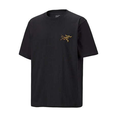 Arc'teryx Men's Kragg Cotton Logo Short Sleeve Tee 24K Black - 53 Degrees North