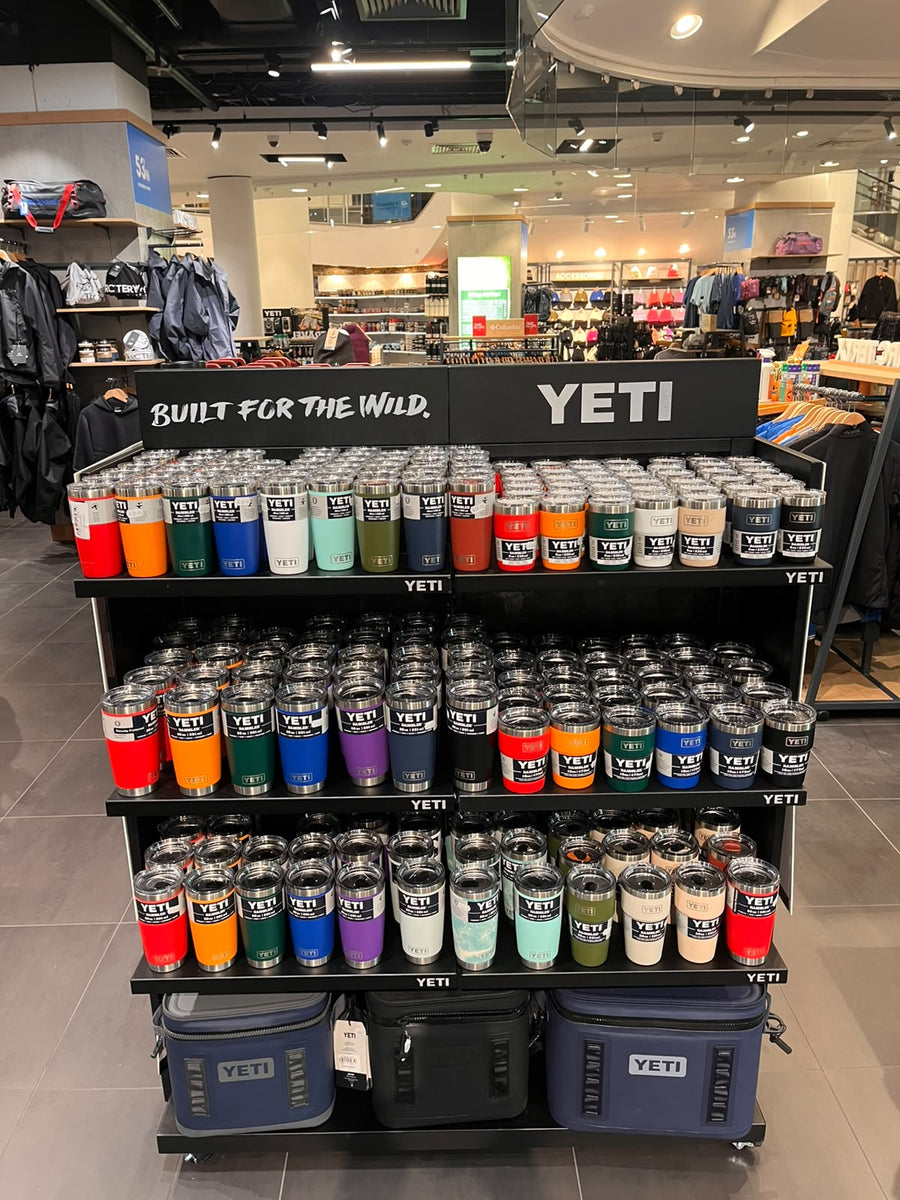 YETI drinkware at 53 Degrees North Arnotts