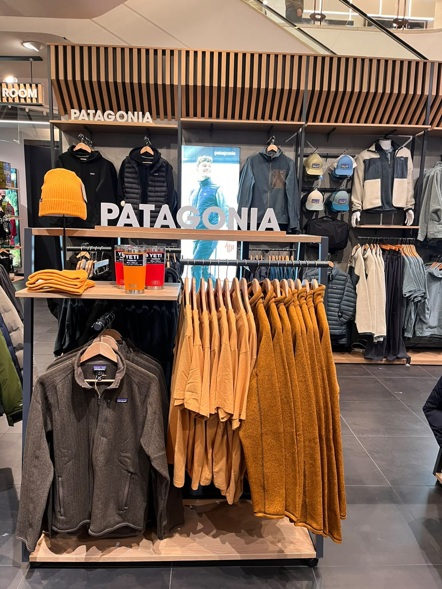Patagonia clothing at 53 Degrees North Arnotts