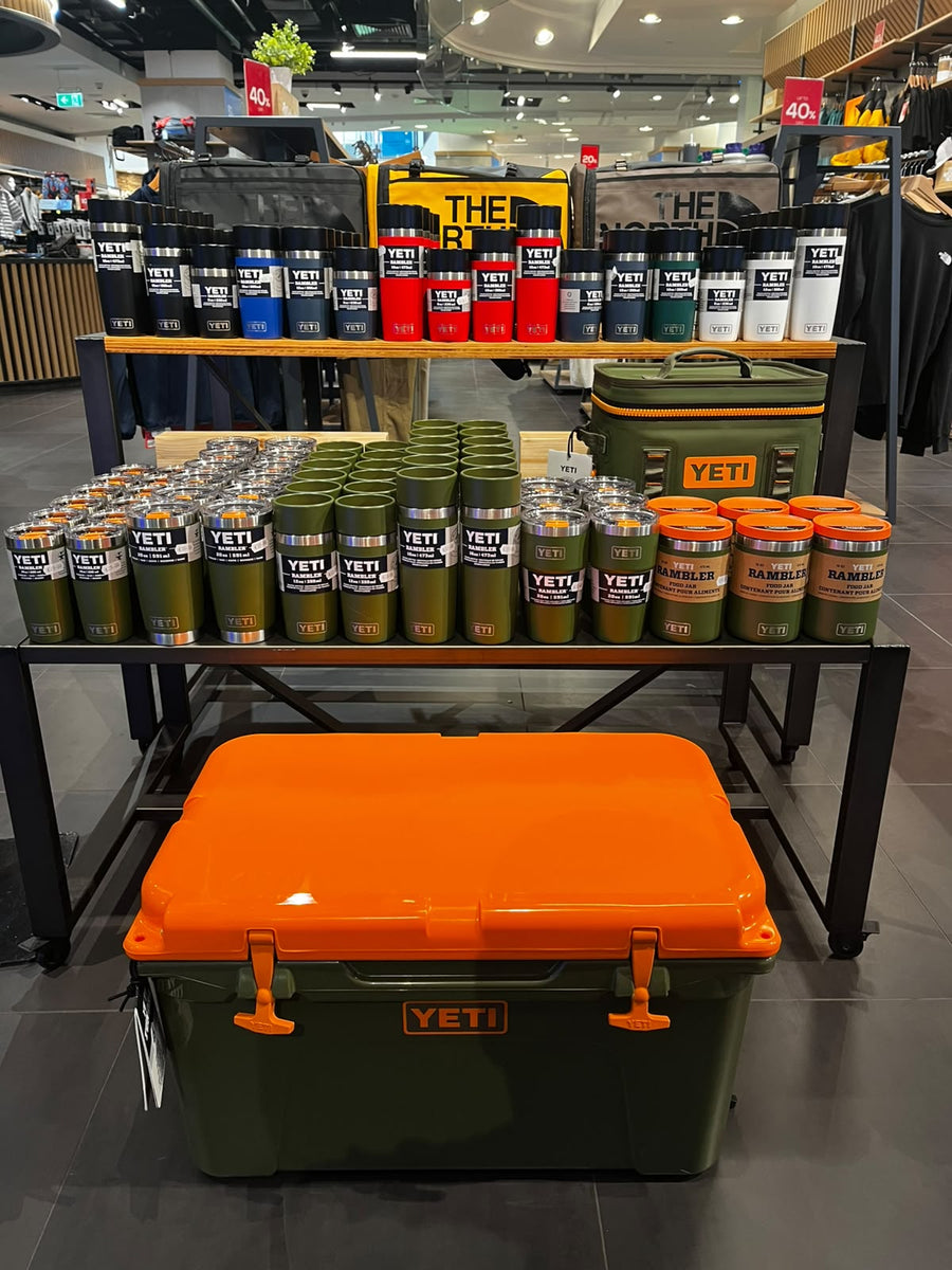 A YETI cool box and drinkware at 53 Degrees North Arnotts