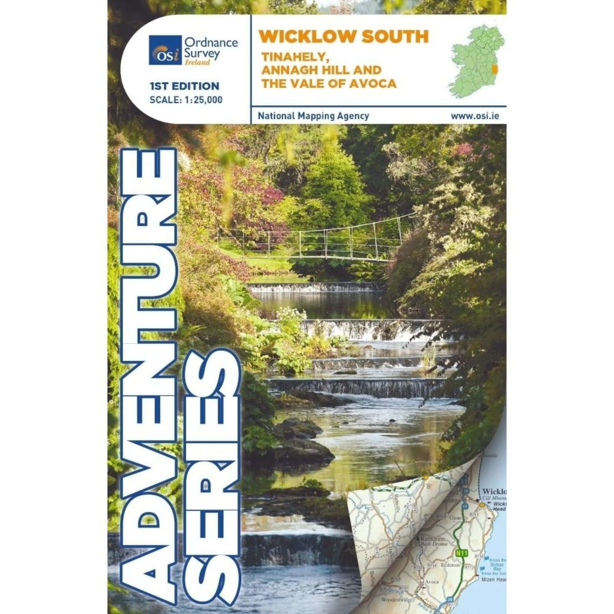Ordnance Survey Adventure Series - Wicklow South Avoca Default Title #- 53 Degrees North 