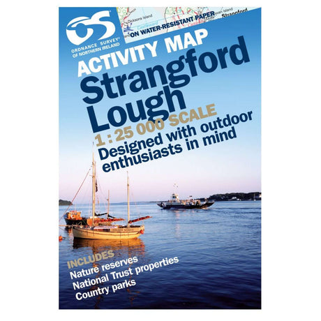 Ordnance Survey Strangford Lough Activity Map Default Title #- 53 Degrees North 