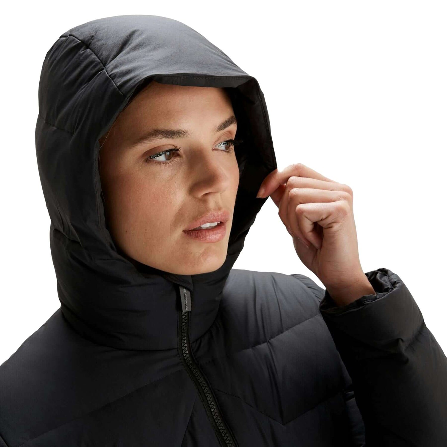 Kathmandu Women's Epiq SE Down Hooded Jacket Black / X-Small-Black / Small-Black / Medium-Black / Large-Black / X-Large #- 53 Degrees North 